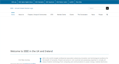 Desktop Screenshot of ieee-ukandireland.org