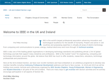 Tablet Screenshot of ieee-ukandireland.org